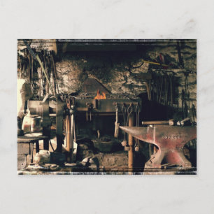 Cartão Postal do Escritório da Oficina de Ferreiro