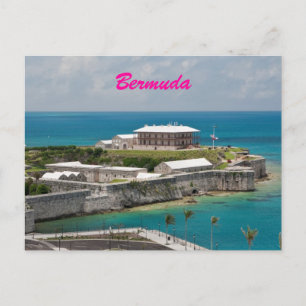 Cartão postal do estaleiro naval real das Bermuda