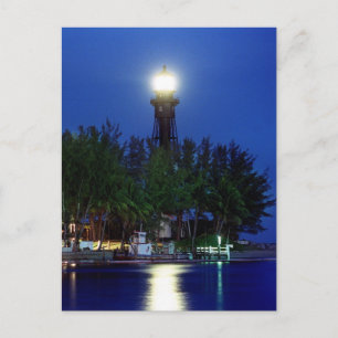 Cartão postal do Farol de Hillsboro