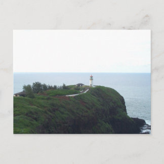 Cartão Postal do Farol de Kauai