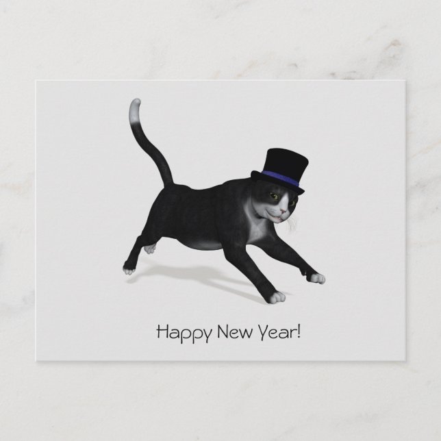 Cartão postal do feliz ano novo 2021 (Frente)