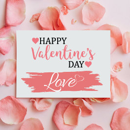 Cartão postal do feliz dia de os namorados