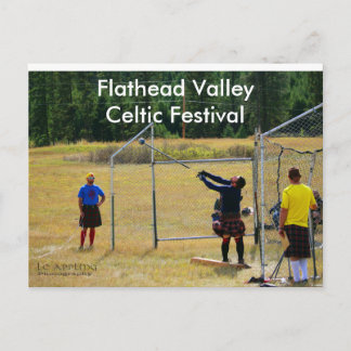 Cartão postal do Festival Céltico Highland Games