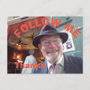 Cartão postal do Follow Me Cafe