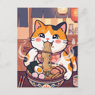 Cartão Postal do Gato Udon