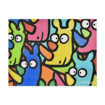 Cartão postal do GRAFITE RHINOS