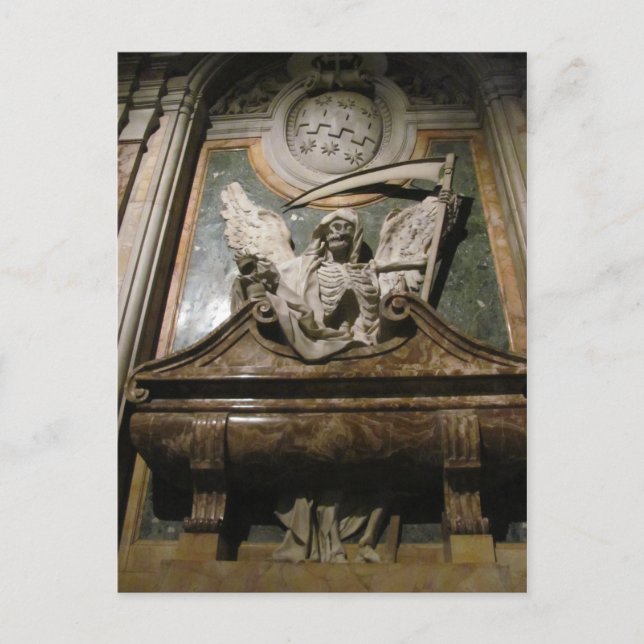 CARTÃO POSTAL DO GRIM REAPER (Frente)