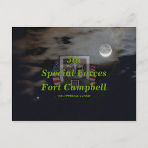 Cartão postal do grupo de forças especiais 5