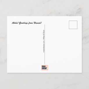 Cartão Postal do Havaí