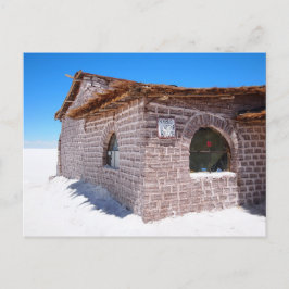 Cartão postal do hotel salino Uyuni