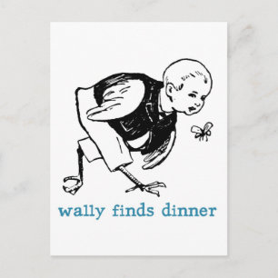 Cartão postal do jantar do Wally