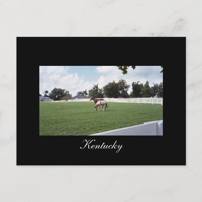 Cartão postal do Kentucky (Frente)