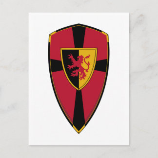 Cartão postal do Knights Shield