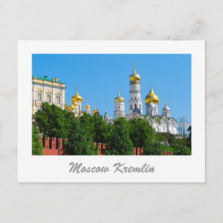 Cartão postal do Kremlin Moscou