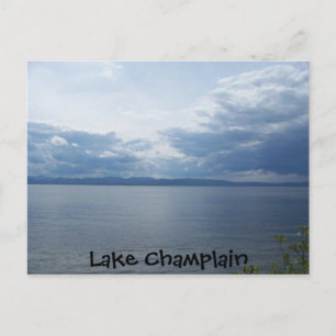 Cartão postal do Lago Champlain