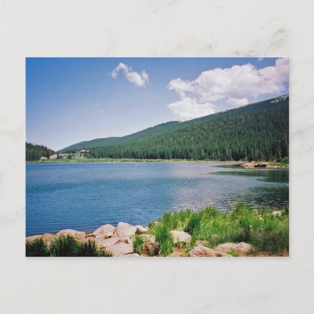 Cartão postal do Lago Echo (Frente)