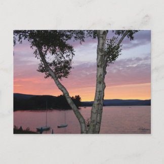 Cartão postal do Lago Sunset