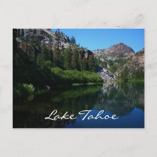 Cartão postal do Lago Tahoe Califórnia Lago Eagle
