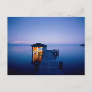 Cartão postal do Lago Tahoe Sunset
