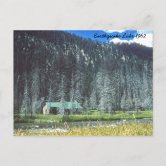 Cartão postal do Lago Terra 1962 Montana