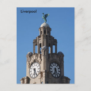 Cartão Postal do Liver Bird
