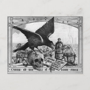 Cartão postal do livro secreto do laboratório de a