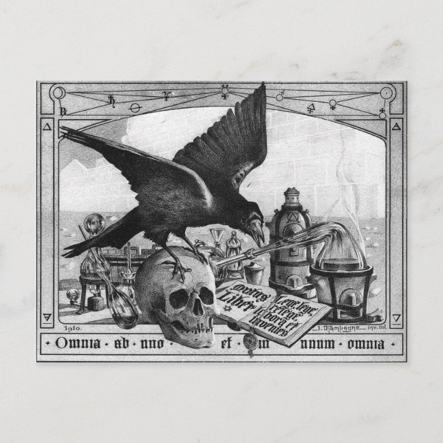 Cartão postal do livro secreto do laboratório de a (Frente)