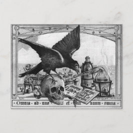 Cartão postal do livro secreto do laboratório de a