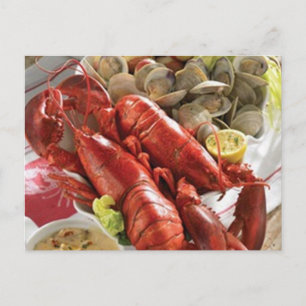 CARTÃO POSTAL DO LOBSTER BOIL (POR QUALQUER RAZÃ