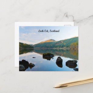 Cartão postal do Loch Eck, Escócia