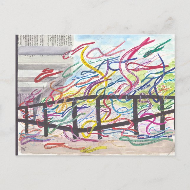 Cartão postal do LoudFence General Synod York 2023 (Frente)