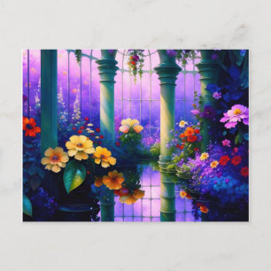 Cartão postal do Magic Garden