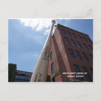 Cartão postal do maior taco de beisebol do mundo