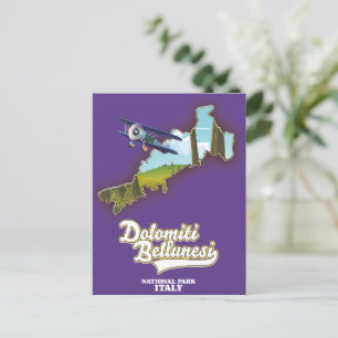 Cartão postal do Mapa Nacional para a Turquia