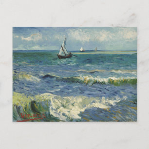 Cartão Postal do Mar de Van Gogh