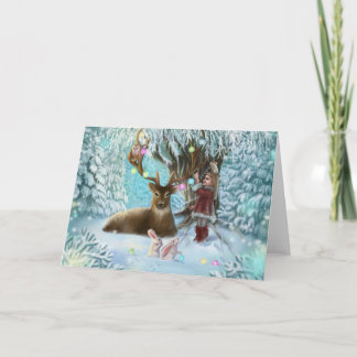 cartão postal do merry xmas