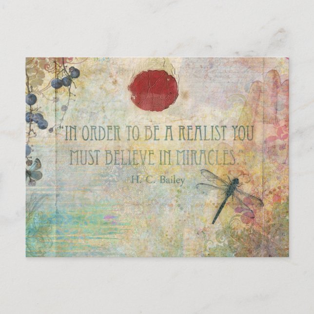 Cartão postal do Miracle (Frente)