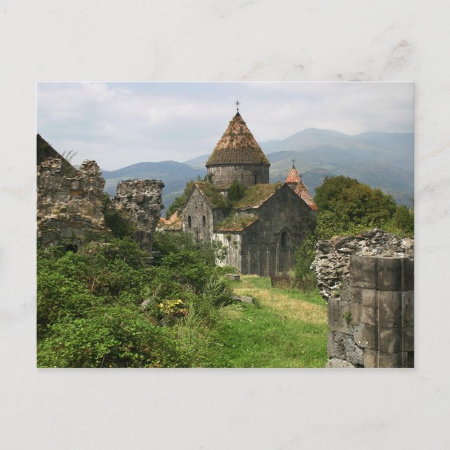 Cartão postal do mosteiro Sanahin (Frente)