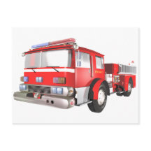 Cartão postal do Motor de Fogo