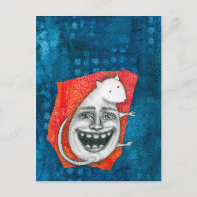 Cartão postal do mouse expansível (Frente)