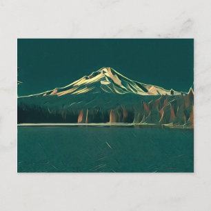 Cartão postal do Mt. Hood