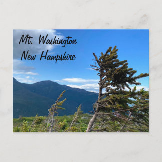 Cartão postal do Mt. Washington, NH