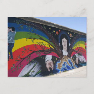 Cartão postal do Muro de Berlim