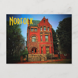 Cartão postal do museu de Norfolk