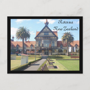 Cartão postal do Museu Rotorua
