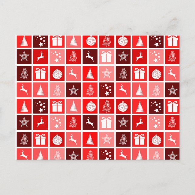 cartão postal do natal (Frente)