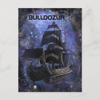 Cartão postal do navio Bulldozur