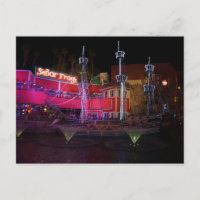 Cartão postal do navio pirata da ilha do tesouro n
