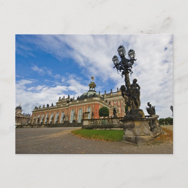 Cartão Postal do Neues Palais (Frente)