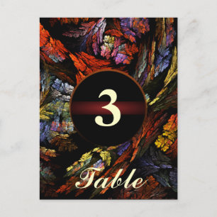 Cartão postal do Número da Tabela de Harmonia de C